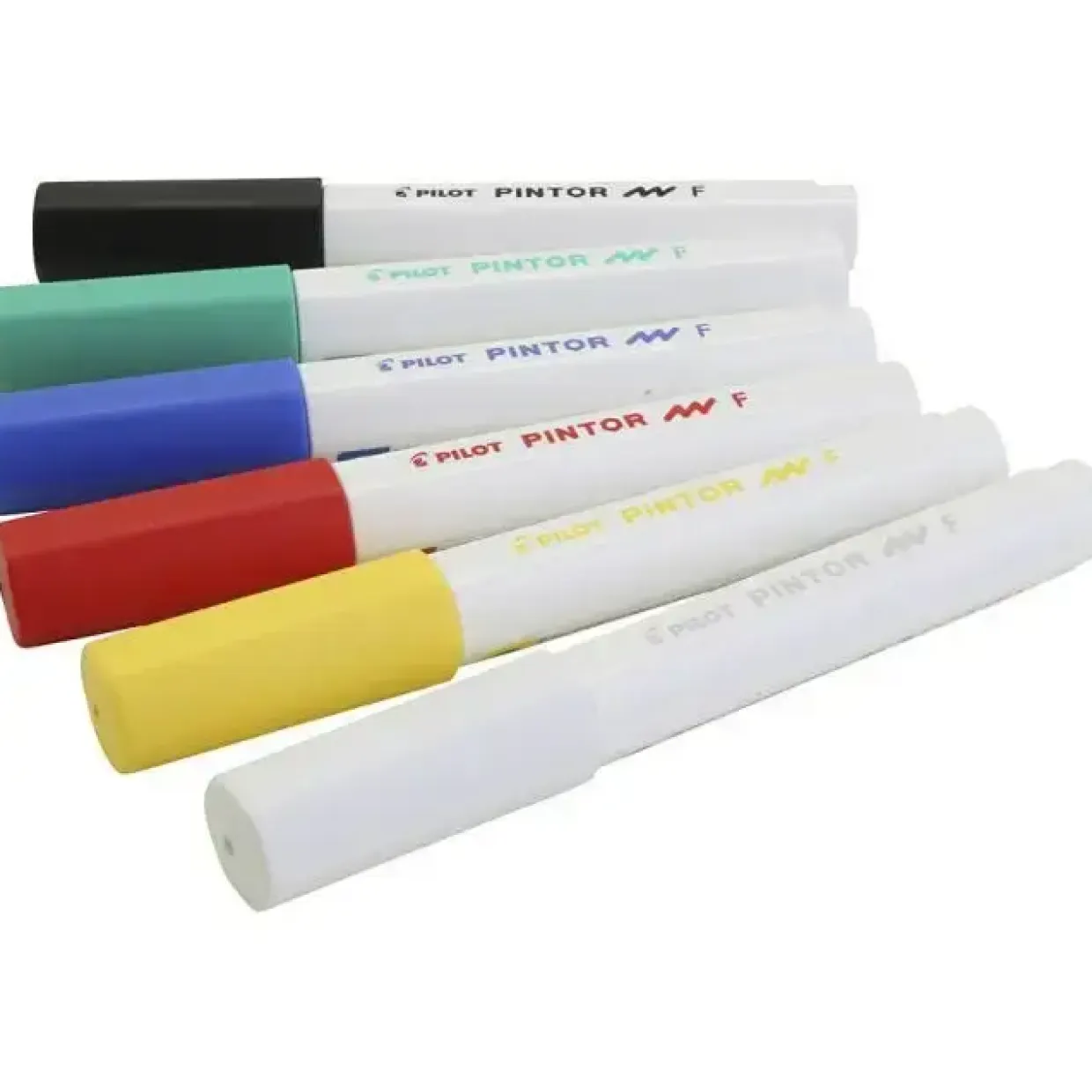 Tusser PILOT Pintor tuscher, standardfarver, 6 stk.