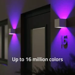 Udendørs væglampe Hombli Smart V2 White
