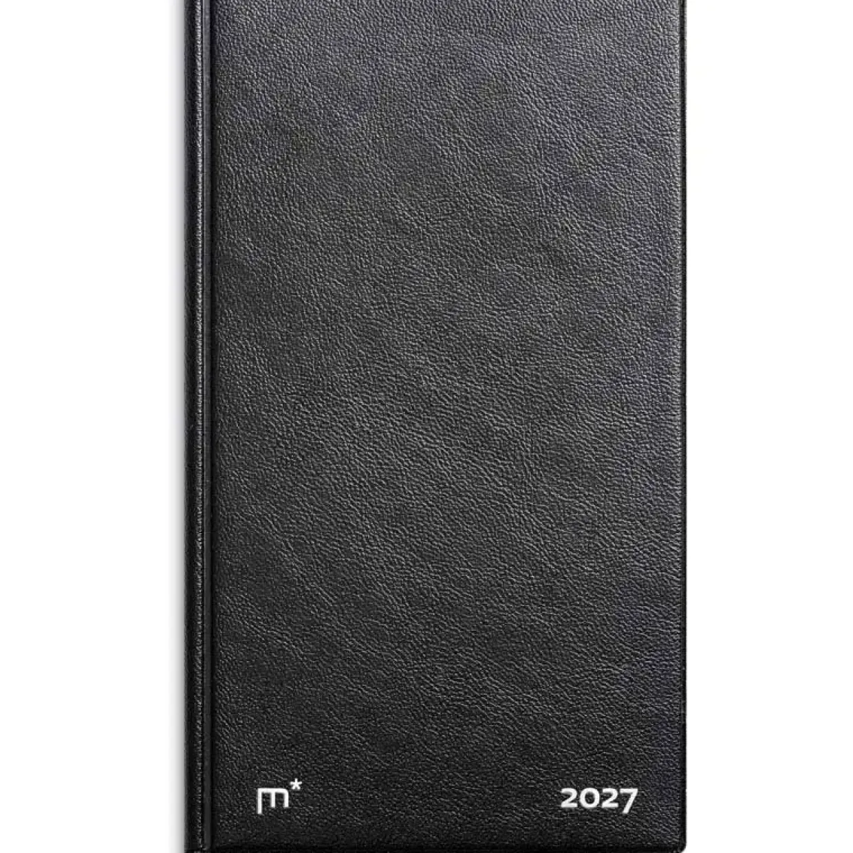 Ugekalender International - City diplomat - 102x173mm - Tværformat - Vinyl - Sort - 2027 - Mayland - 27178000