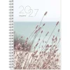 Ugekalender m/4 forside illu. - A5 - Højformat - Spiral - PP-plast - 2027 - Mayland - 27200400