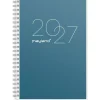 Ugekalender m/4 forside illu. - A5 - Tværformat - Spiral - 2027 - Mayland - 27200710