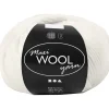 Uld garn Maxi Wool længde 125 meter råhvid - 100 gram