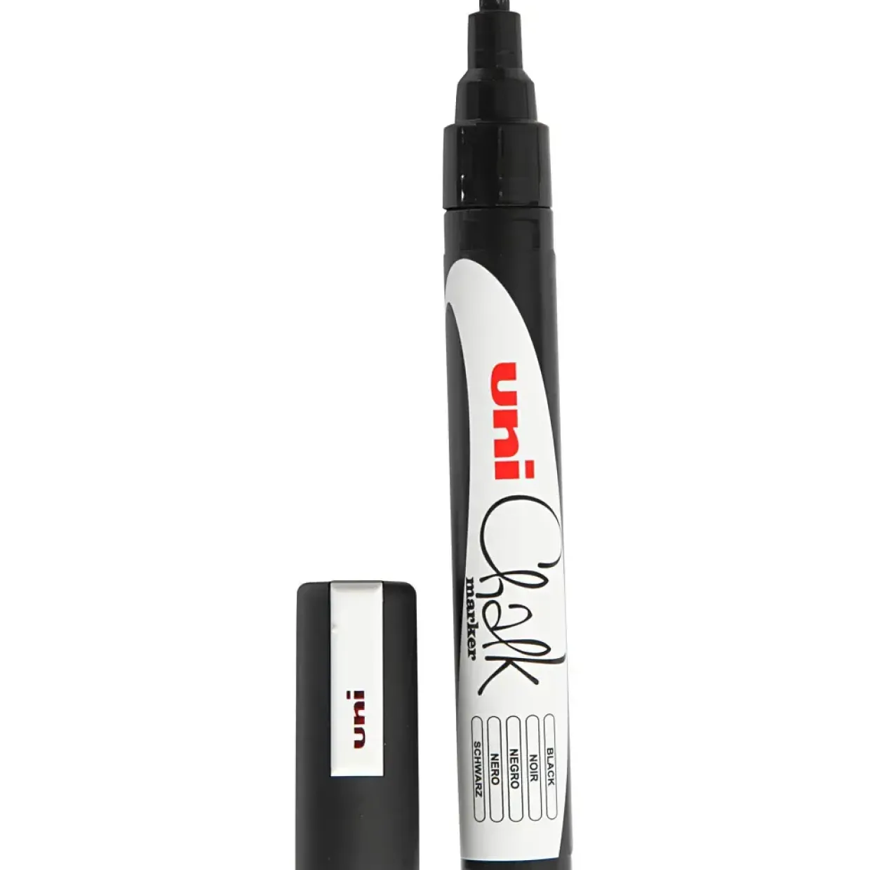 Uni Chalk Marker sort 1,8-2,5mm