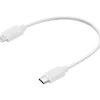 USB-C, Sandberg USB-C PD to Lightning MFI 0.2M, hvid