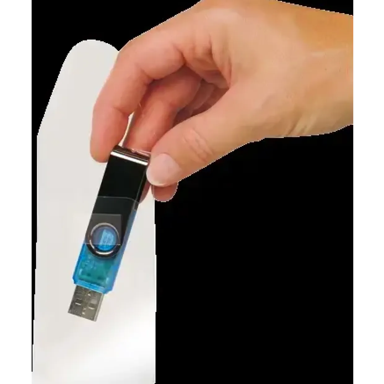 USB-lomme - 3L - Klar selvklæbende - 52,5 x 90 mm - 100 stk.