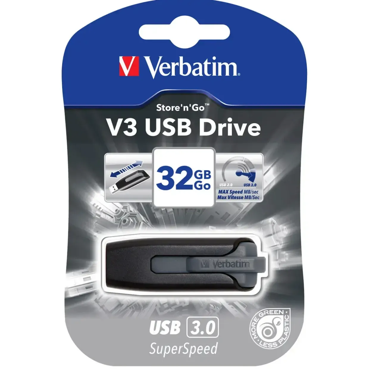 USB stik Flash Drive Verbatim 3.0 Store'n'Go V3 32GB 49173