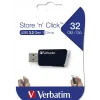 USB stik Verbatim Store 'n' Click USB Drive 32GB, Black
