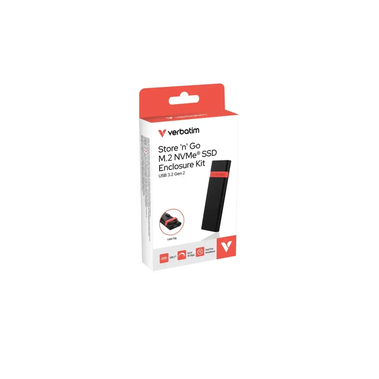 USB stik - Verbatim Store 'n' Go M.2 NVMe 3.2 Gen 2 SSD