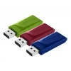 USB stik Verbatim Store 'n' Go Slider USB Drive 16GB (3-pack)