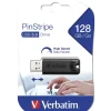 USB stik Verbatim USB 3.0 Pinstripe Drive 128GB, Black