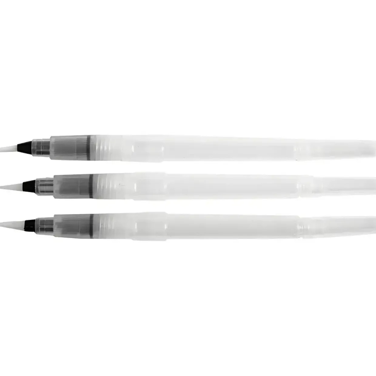 Vandpensler, str. S + M + L , 10 ml, 3stk.