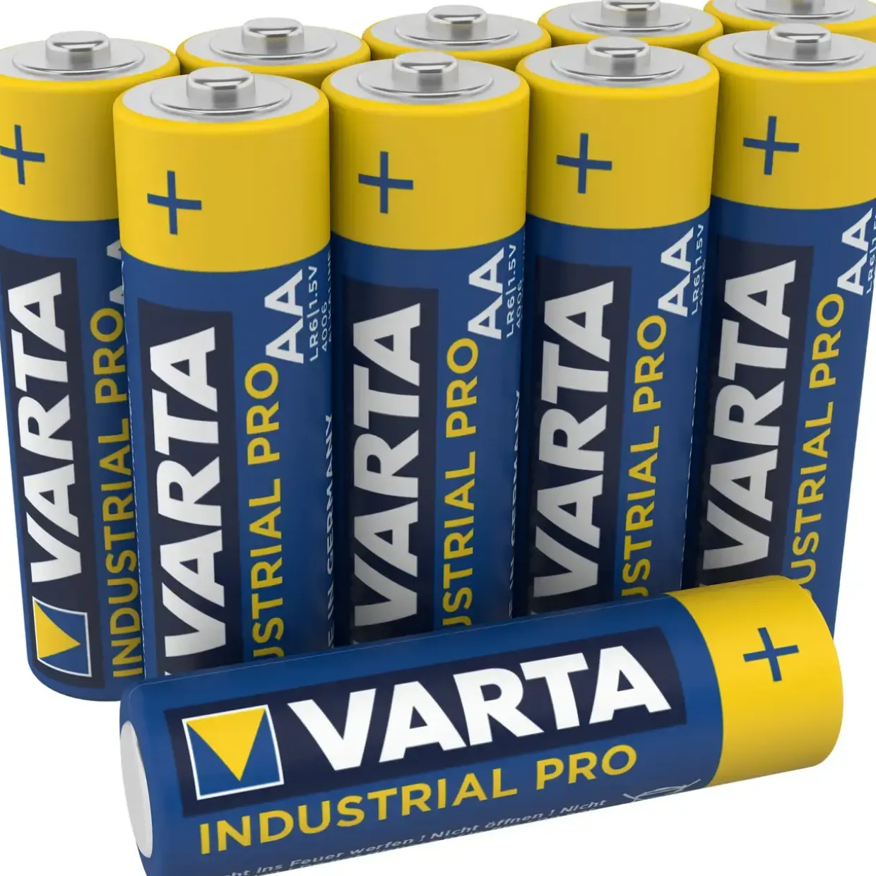 Varta Industrial Pro Batterier - AA - Alkaline - 10 stk./pak
