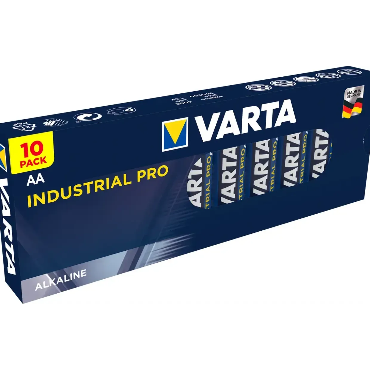 Varta Industrial Pro Batterier - AA - Alkaline - 10 stk./pak