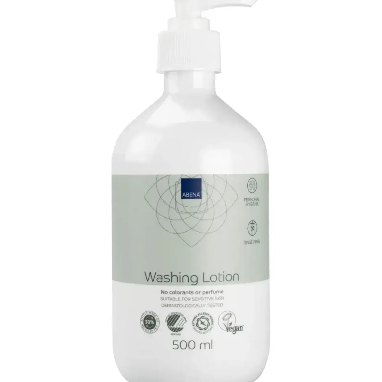 Vaskecreme - ABENA - uden farve og parfume - 500 ml
