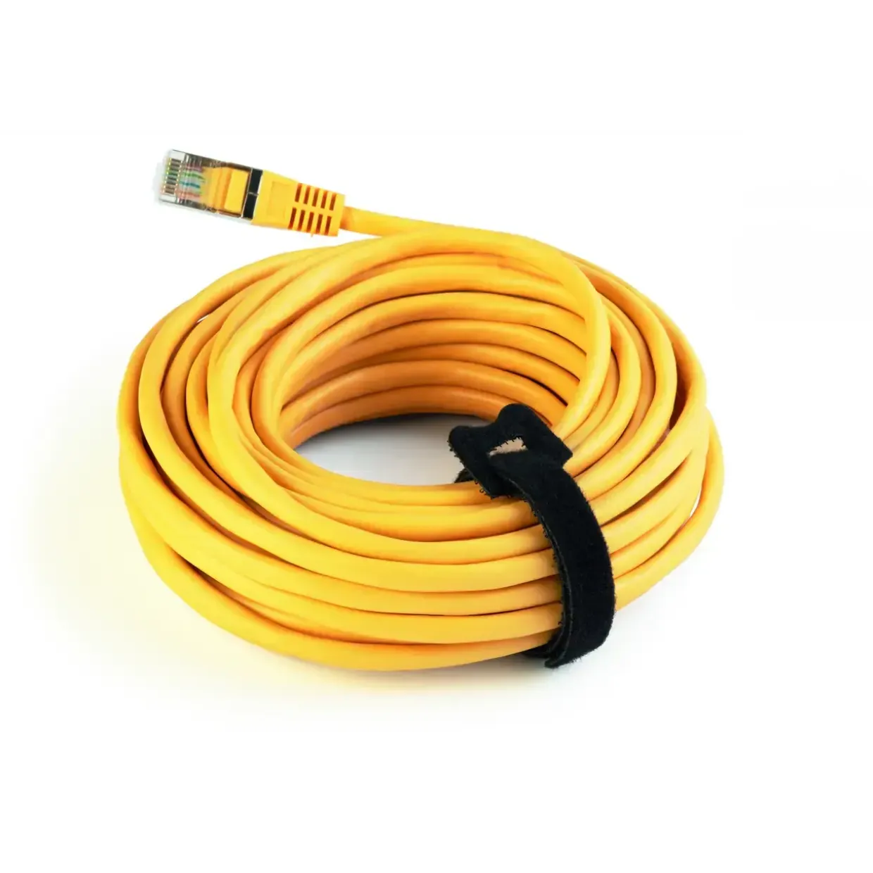 Velcro kabelbinder sort 2 x 20 cm CAVOLINE GRIP TIE - pakke med 5 stk.