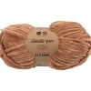 Velourgarn, L: 105 m, pind 5-6, beige, 100 g/ 1 ngl.