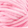 Velourgarn, L: 105 m, pind 5-6, lys pink, 100 g/ 1 ngl.