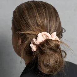 Velourgarn, L: 105 m, pind 5-6, lys pink, 100 g/ 1 ngl.