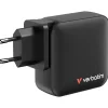 Verbatim Charger Mini GaN 165W 4 Port US/EU/UK ADP sort