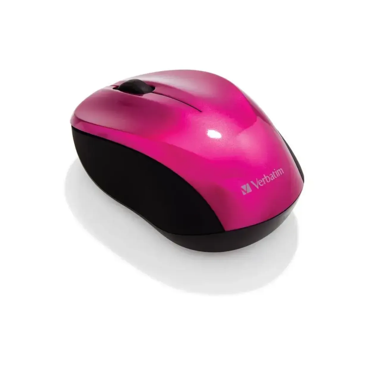 Verbatim trådløs mus, GO NANO, pink