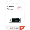Verbatim, USB-C Flash Drive, Plectra, 64GB - Sort