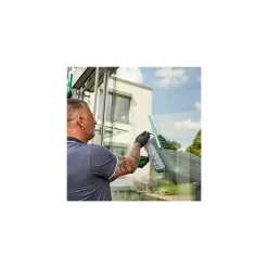 Vinduespudsersæt - Unger - 35 cm - 12 liter - Grøn - Med spand og tilbehør