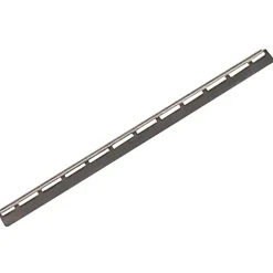 Vinduesskraber Skinne - Unger Soft Gummi Rustfrit Stål - 25 cm