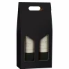 Vingaveæske sort t/2fl 3/4l sort/brilliant - 20 stk