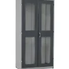 Værktøjsskab GBP 1020x540x2000mm med plexiglas, RAL7004/7024