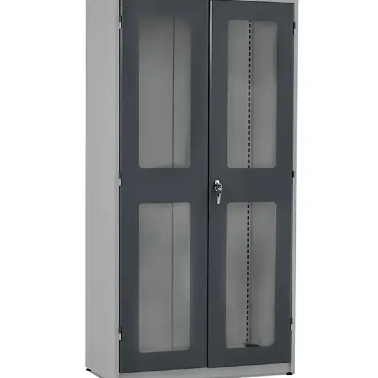 Værktøjsskab GBP 1020x540x2000mm med plexiglas, RAL7004/7024
