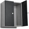 Værktøjsskab perforeret CC900 højde 715mm, RAL7024