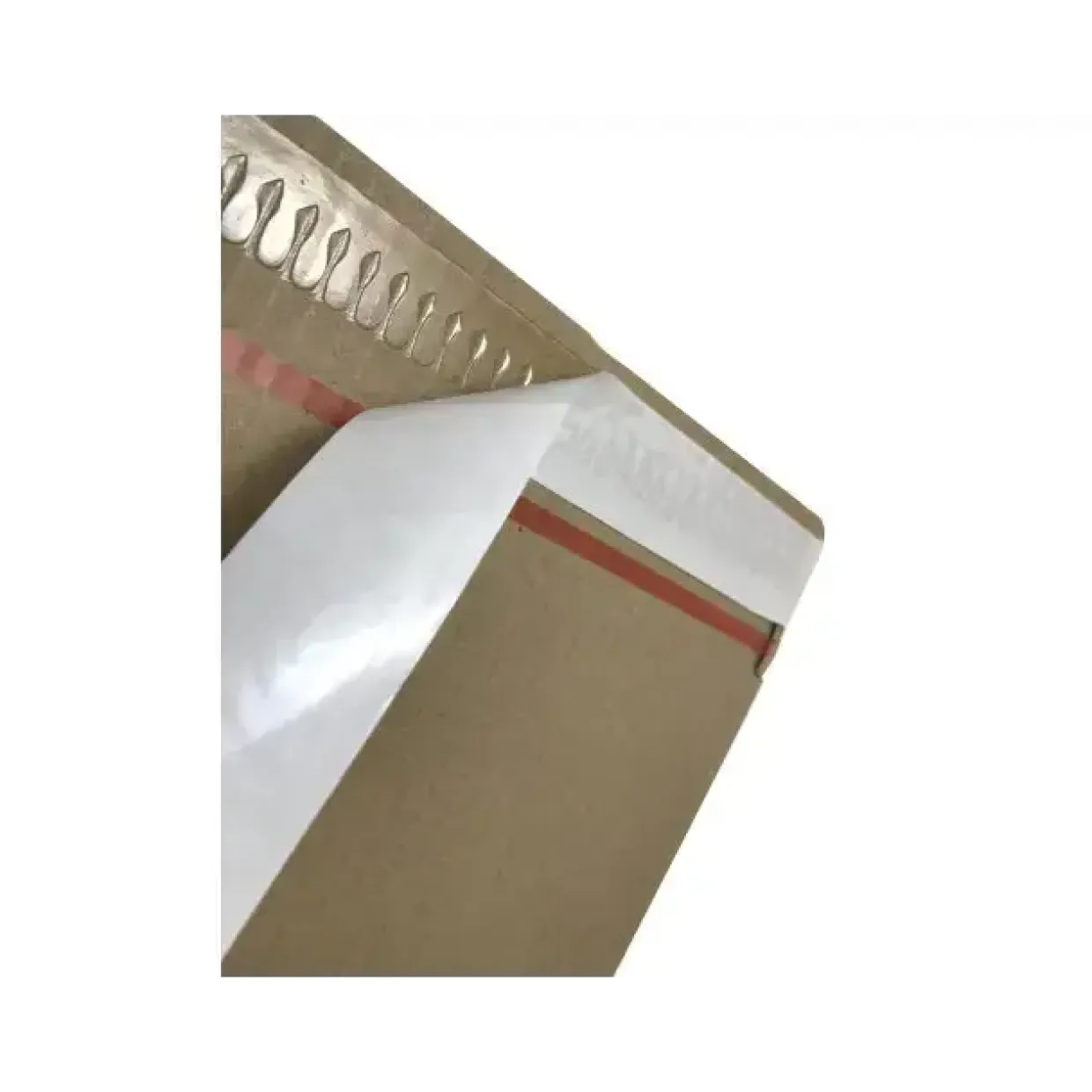 Webshopkasse 200x200x100mm brun med tape og tearstrip - 15 stk