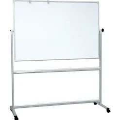 Whiteboard 100 × 200 cm magnetisk dobbeltsidet tavle