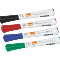 Whiteboard marker Nobo Glide Fine ass (4) - Køb minimum 10 stk.