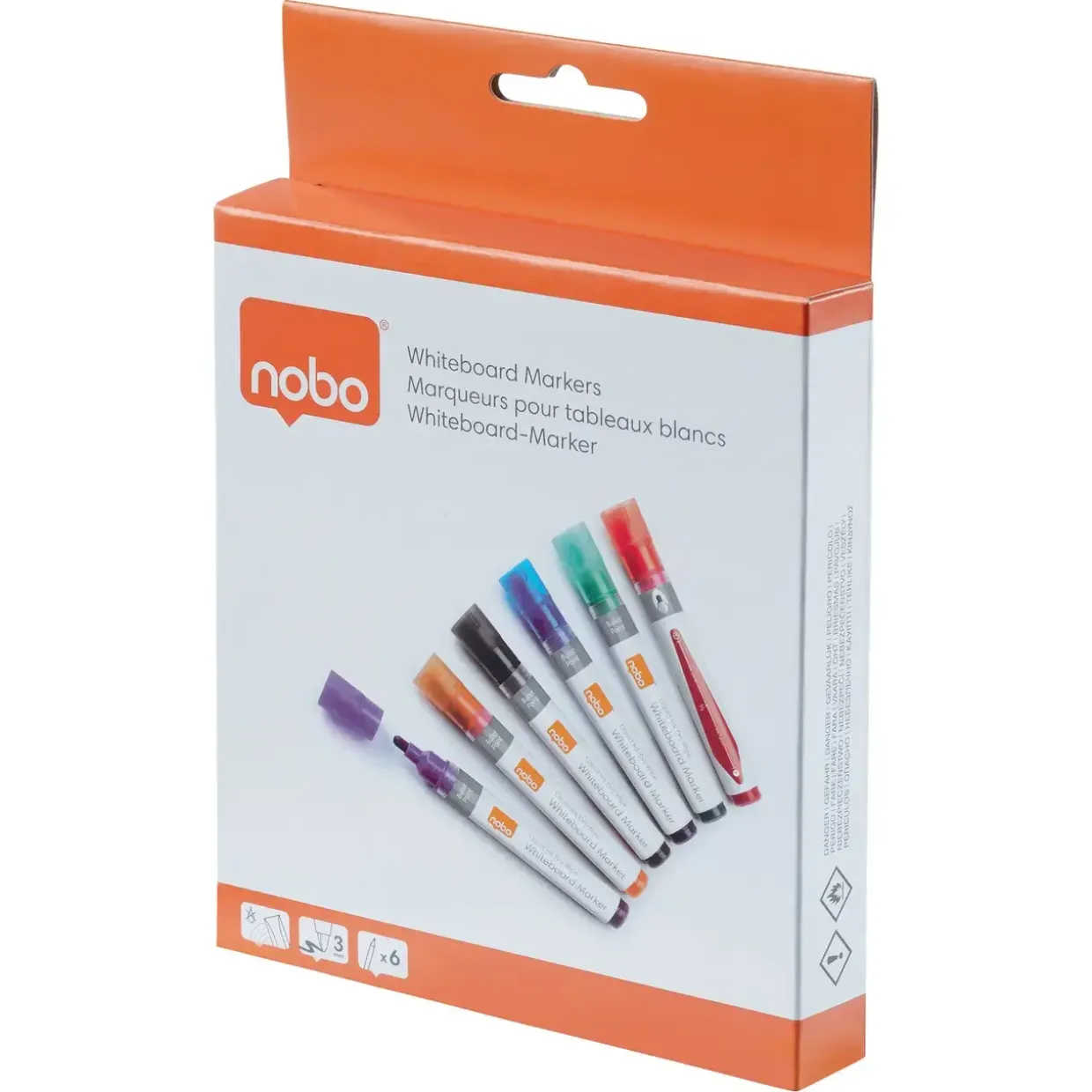 Whiteboard marker Nobo LiquidInk ass