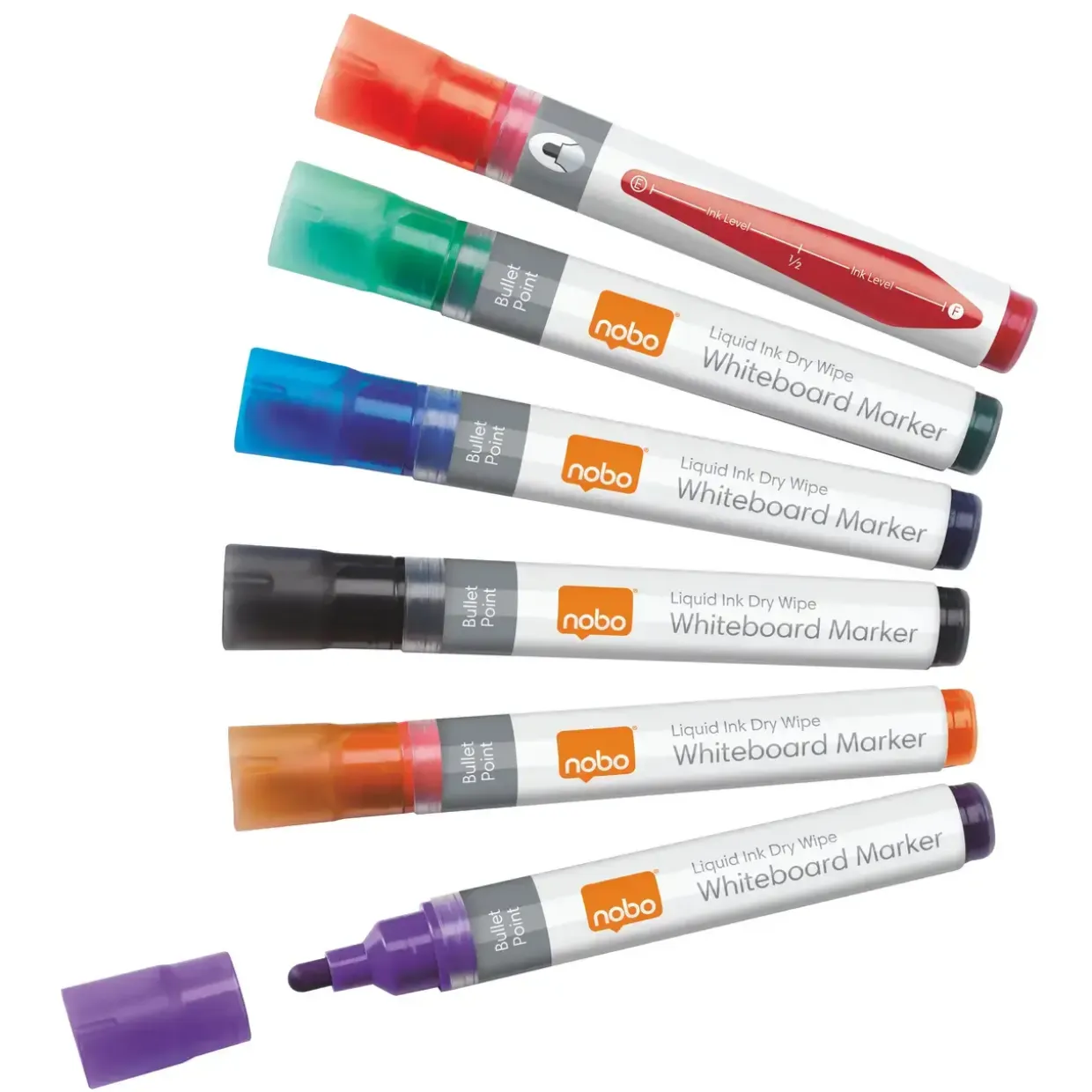 Whiteboard marker Nobo LiquidInk ass