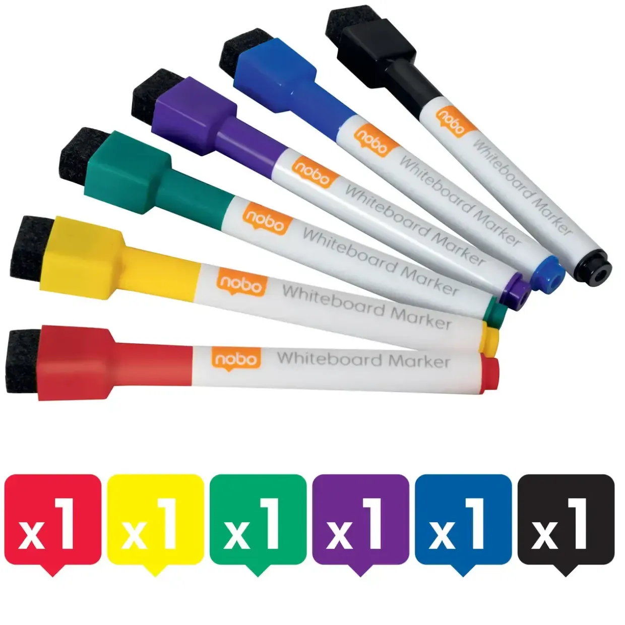 Whiteboard marker Nobo Mini ass (6)