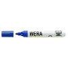 Whiteboardmarker WERA blå - rund spids 1-3mm - 12 stk