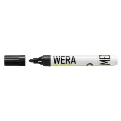 Whiteboardmarker WERA sort - rund 1-3mm - 12 stk