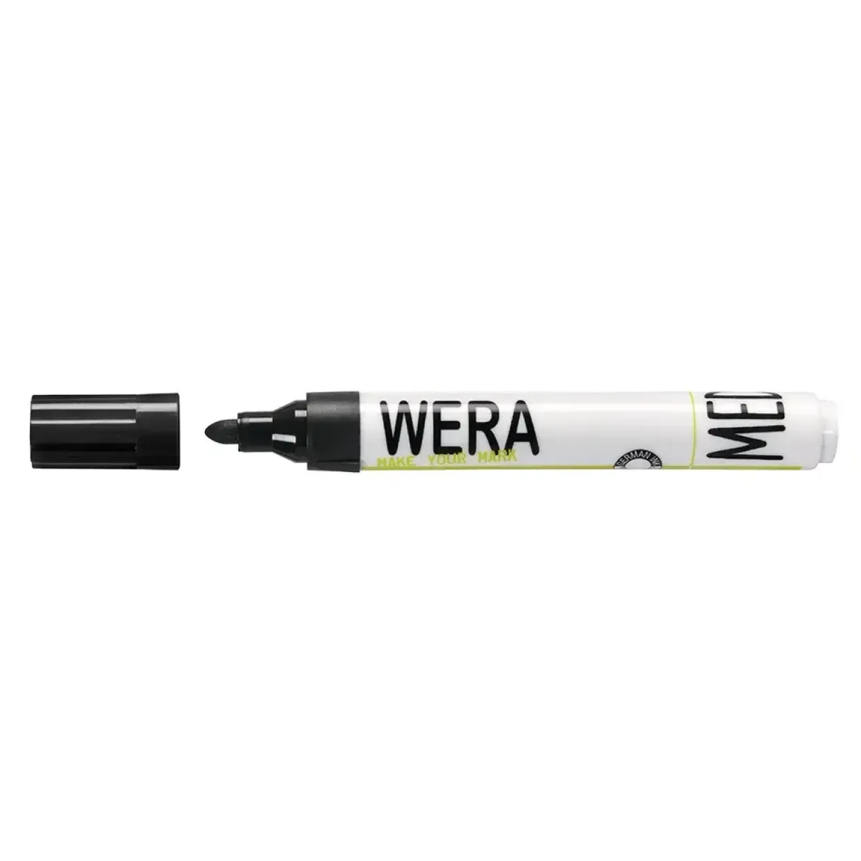 Whiteboardmarker WERA sort - rund 1-3mm - 12 stk