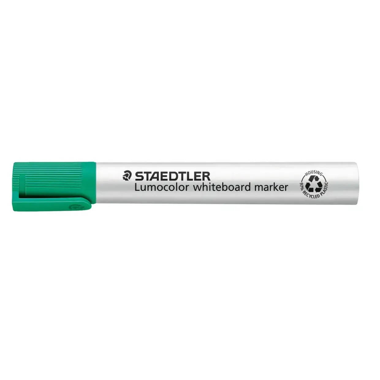 Whiteboard tusch - Staedtler Lumocolor grøn 2,0 mm - 10 stk